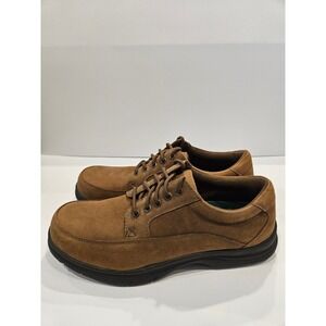 Dr. Scholls Brando II Mens Brown Leather Lace Up Comfort Oxford Shoes Size 11